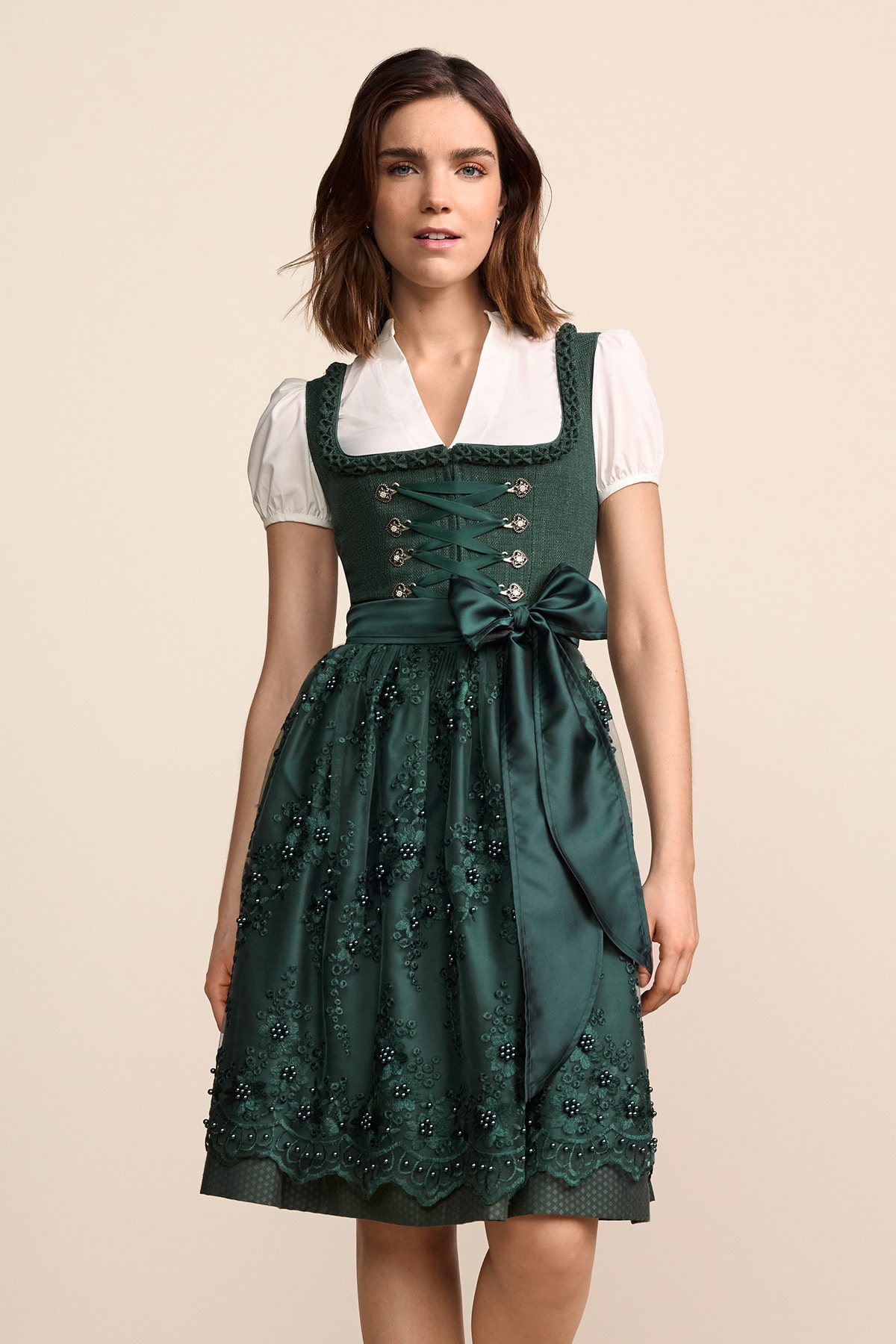 Green Dirndl in the Krger Dirndl Online Shop