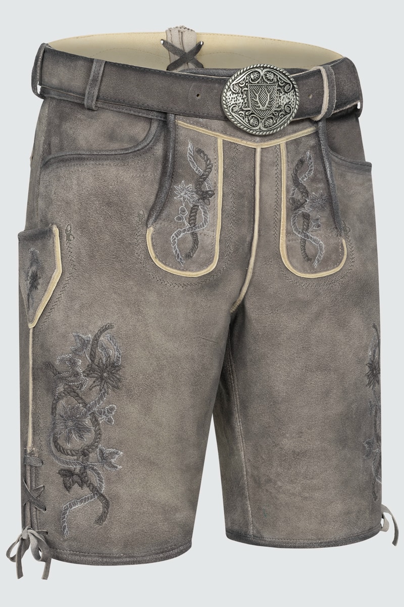 Lederhose Mirko mit Gürtel