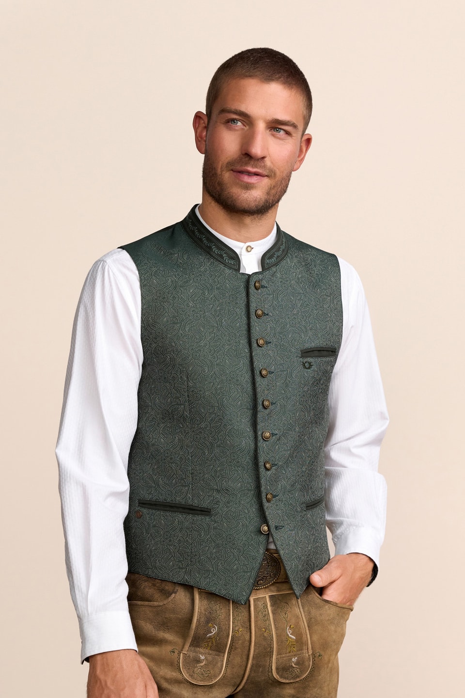 Trachten waistcoat Carlson