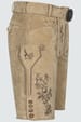 Lederhose Milian mit Gürtel