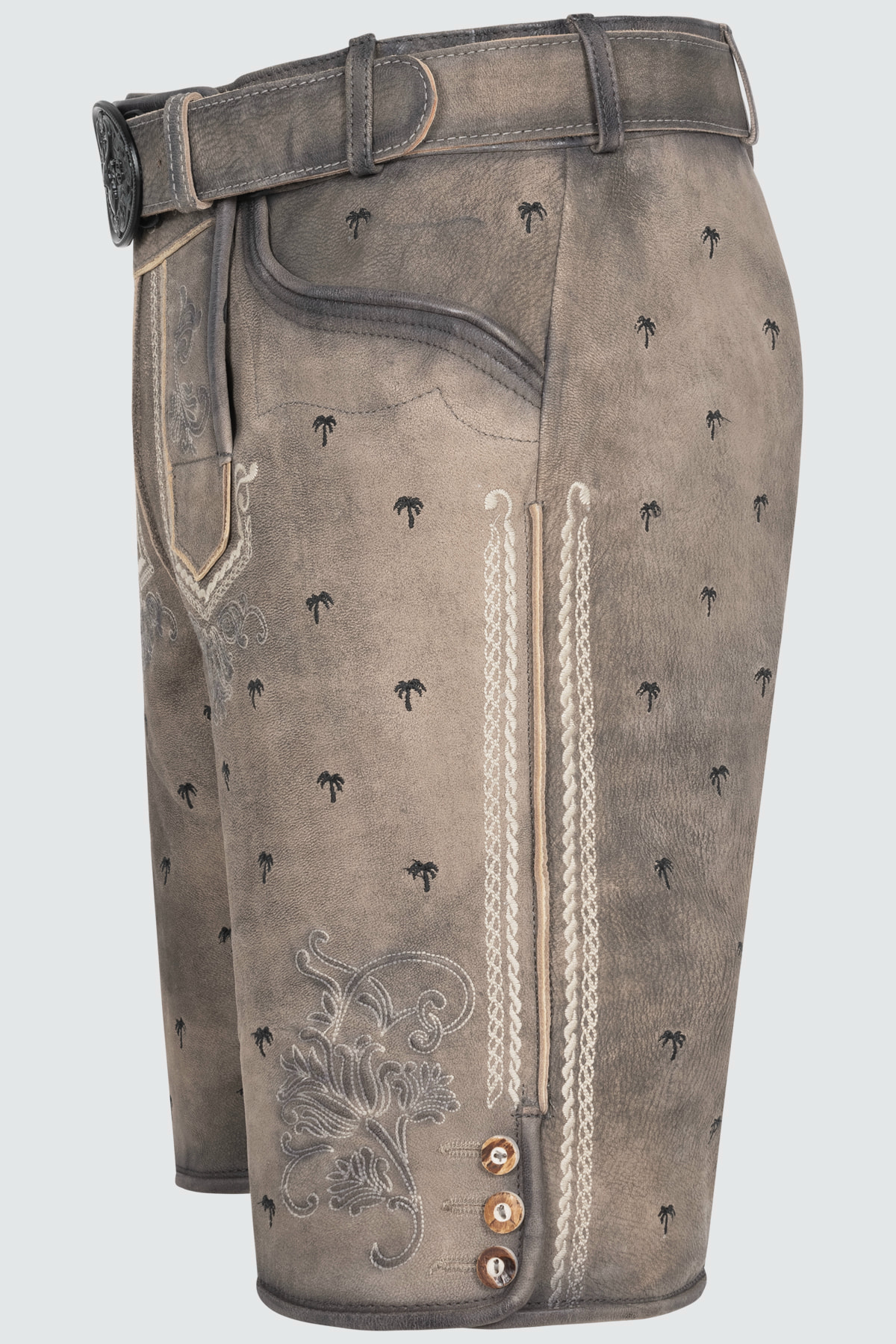 Lederhose Benni with belt