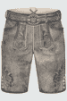 Lederhose Chris mit Gürtel