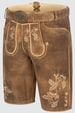 Lederhose Lennard mit Gürtel