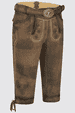 Lederhose Leander mit Gürtel