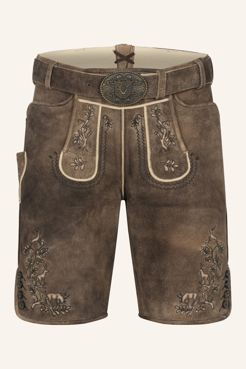 Lederhose Mischa with belt