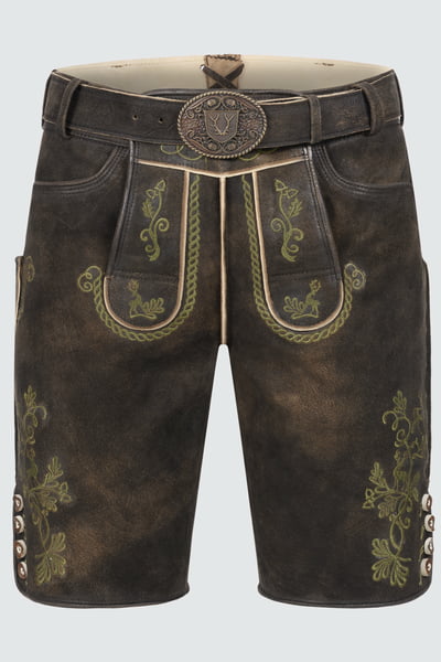 Lederhose Milian with belt