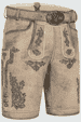Lederhose Rob mit Gürtel