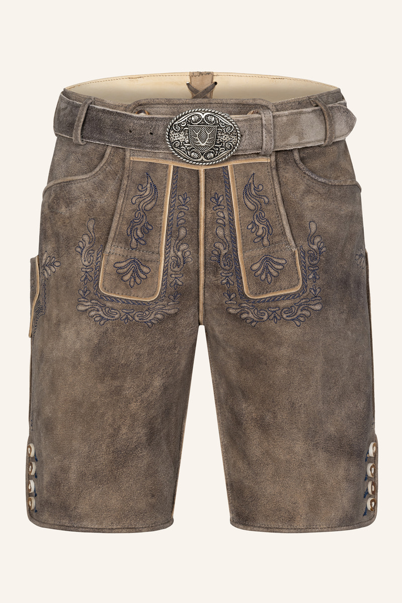 Lederhose Karim with belt