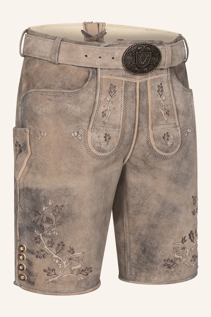 Lederhose Berno with belt