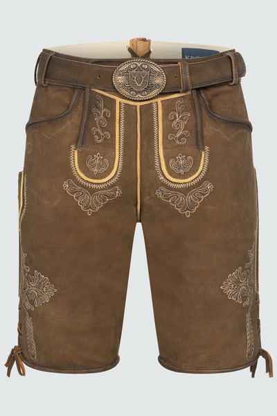 Lederhose Giulio mit Gürtel