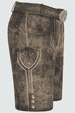 Lederhose Arijus mit Gürtel