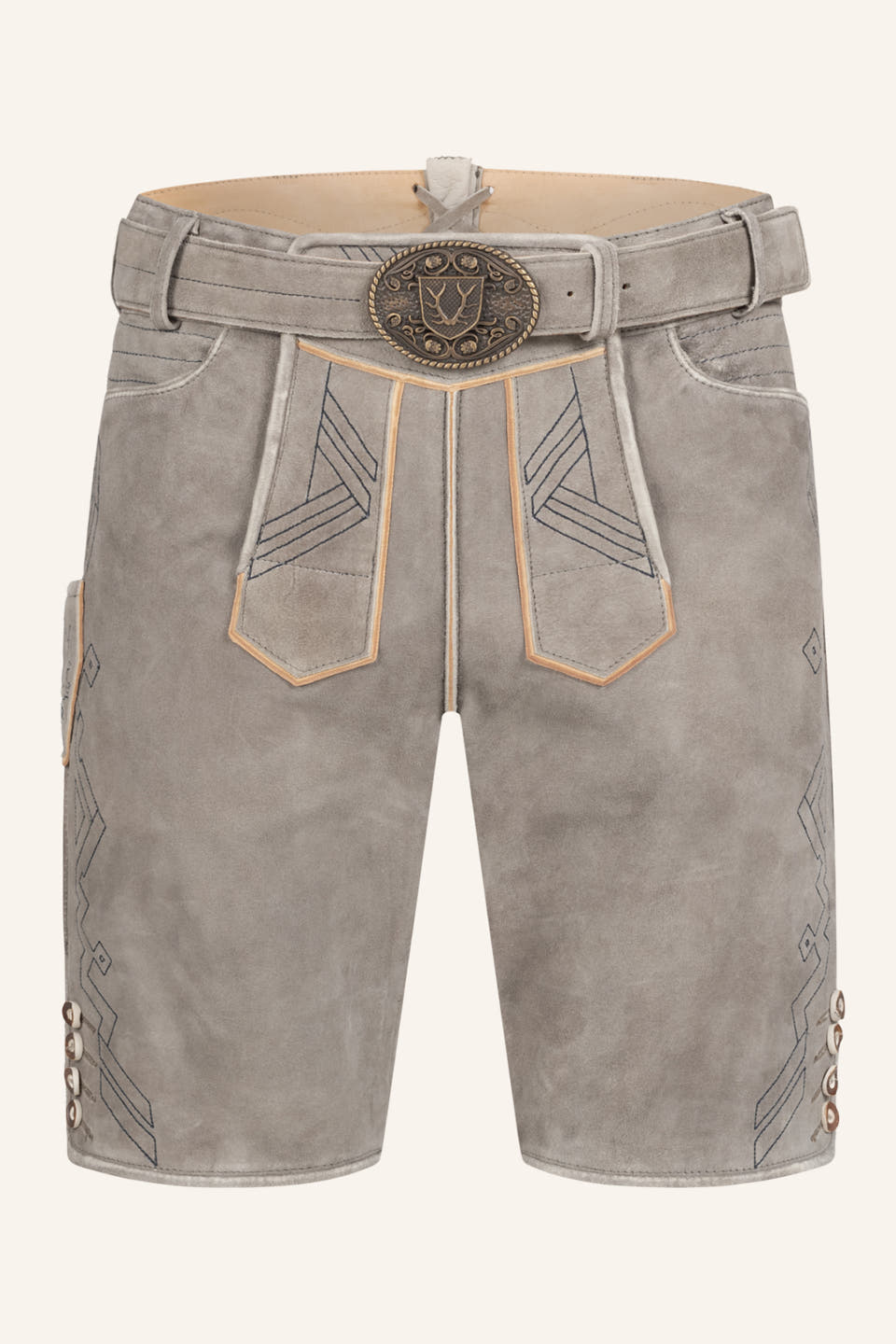 Lederhose Xilas with belt