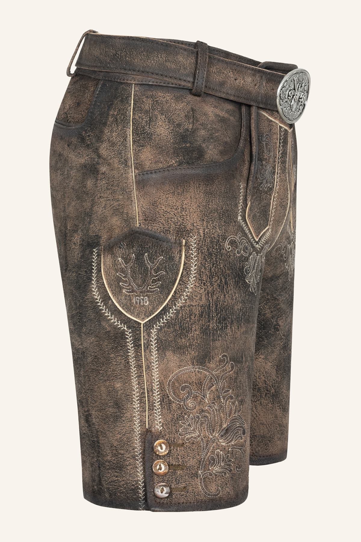 Lederhose Arijus with belt