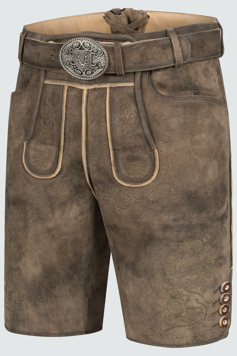 Lederhose Denis mit Gürtel
