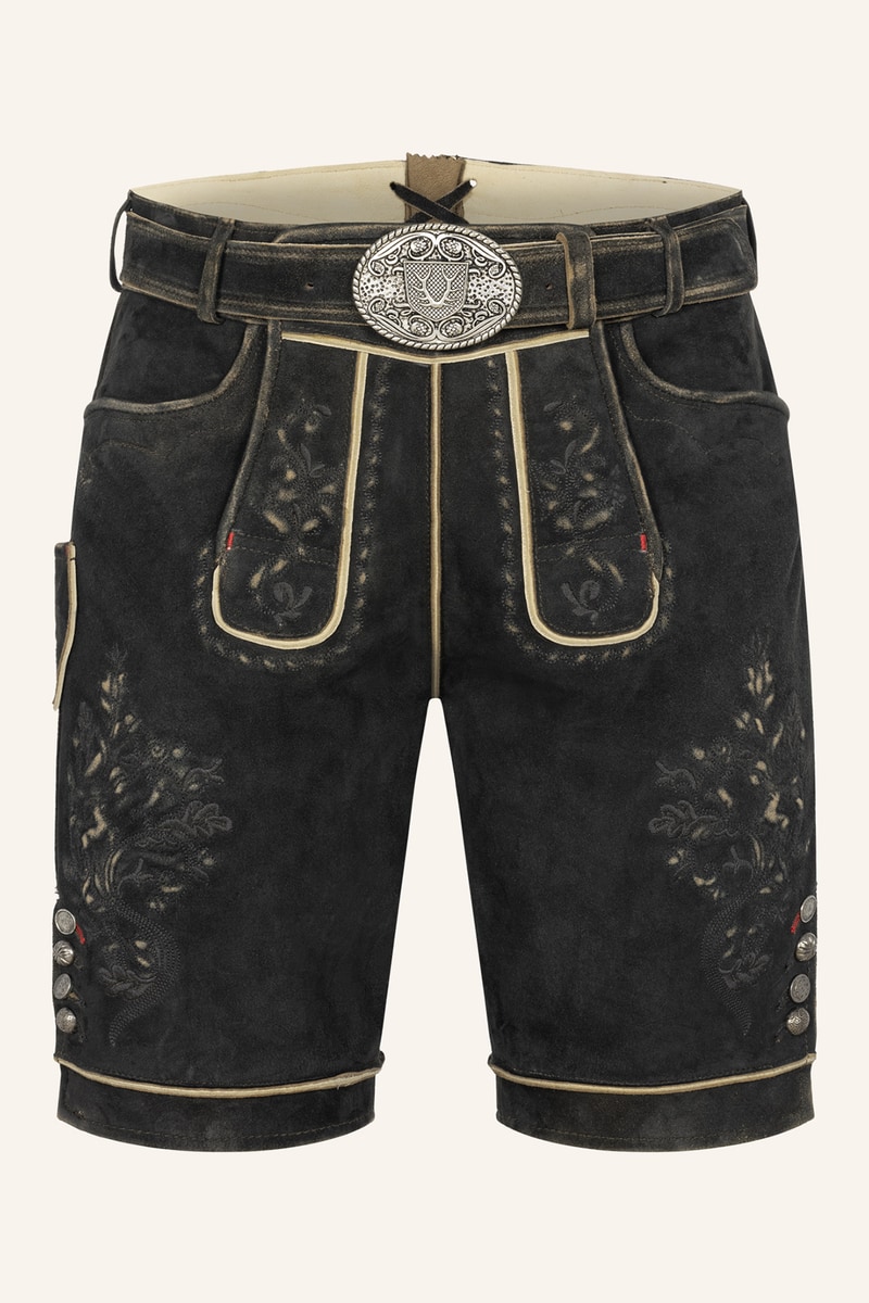 Lederhose Kuno with Belt