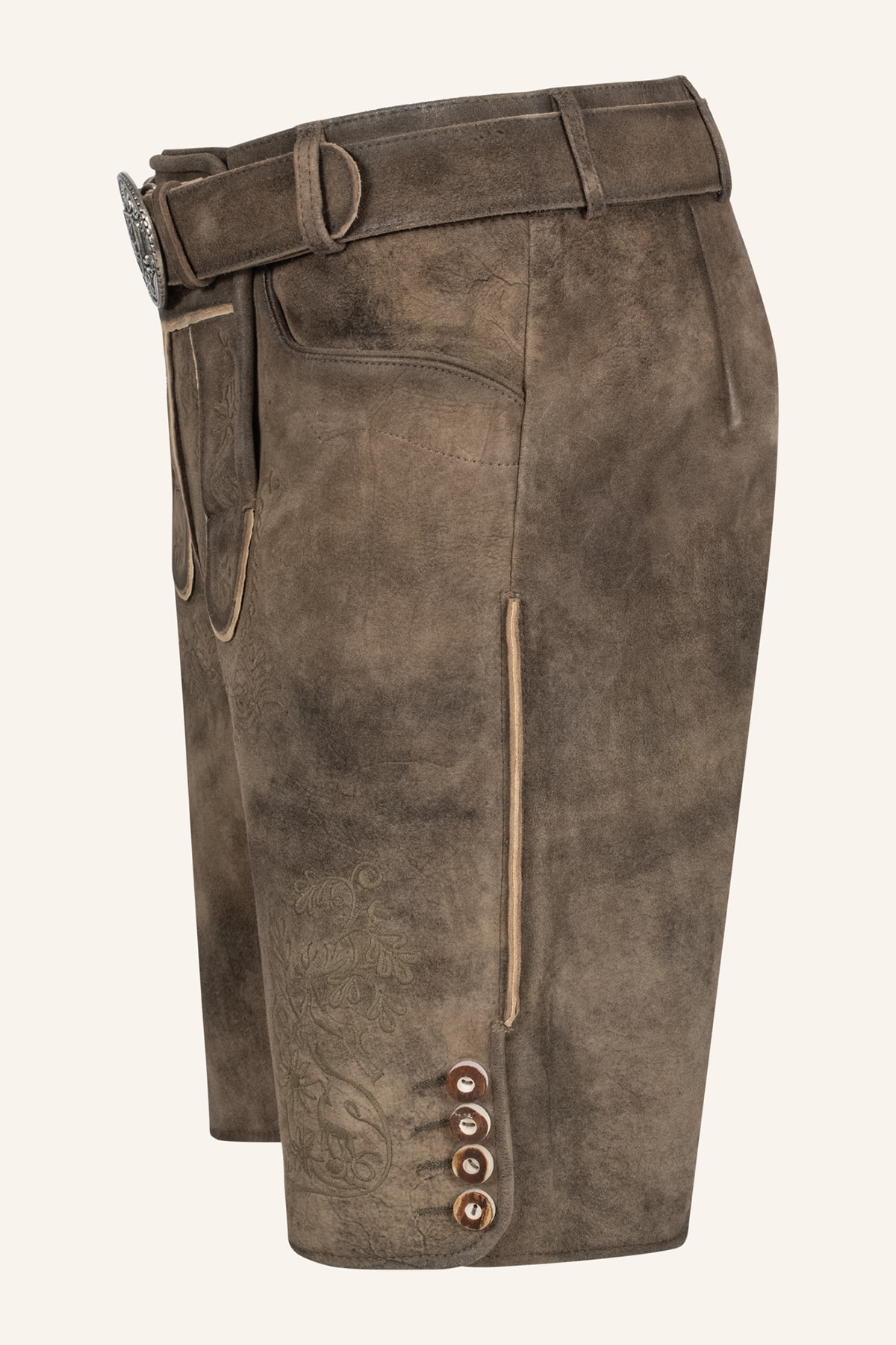 Lederhose Denis mit Gürtel