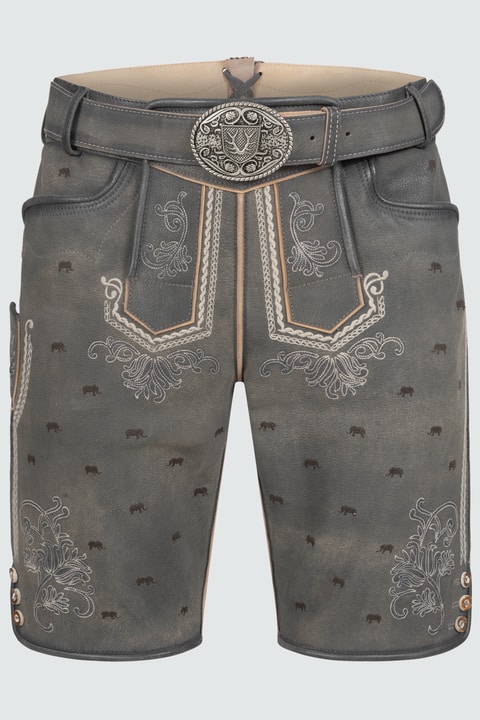 Lederhose Lui mit Gürtel
