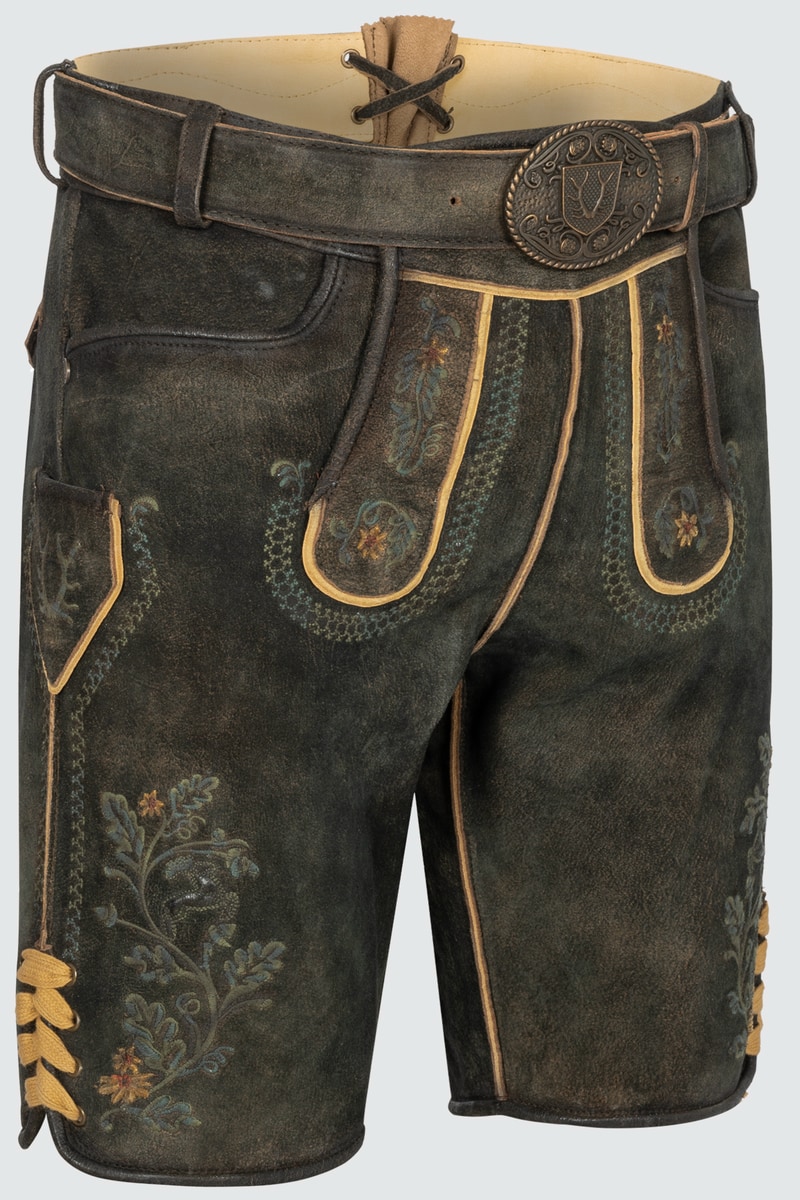 Lederhose Charlie mit Gürtel