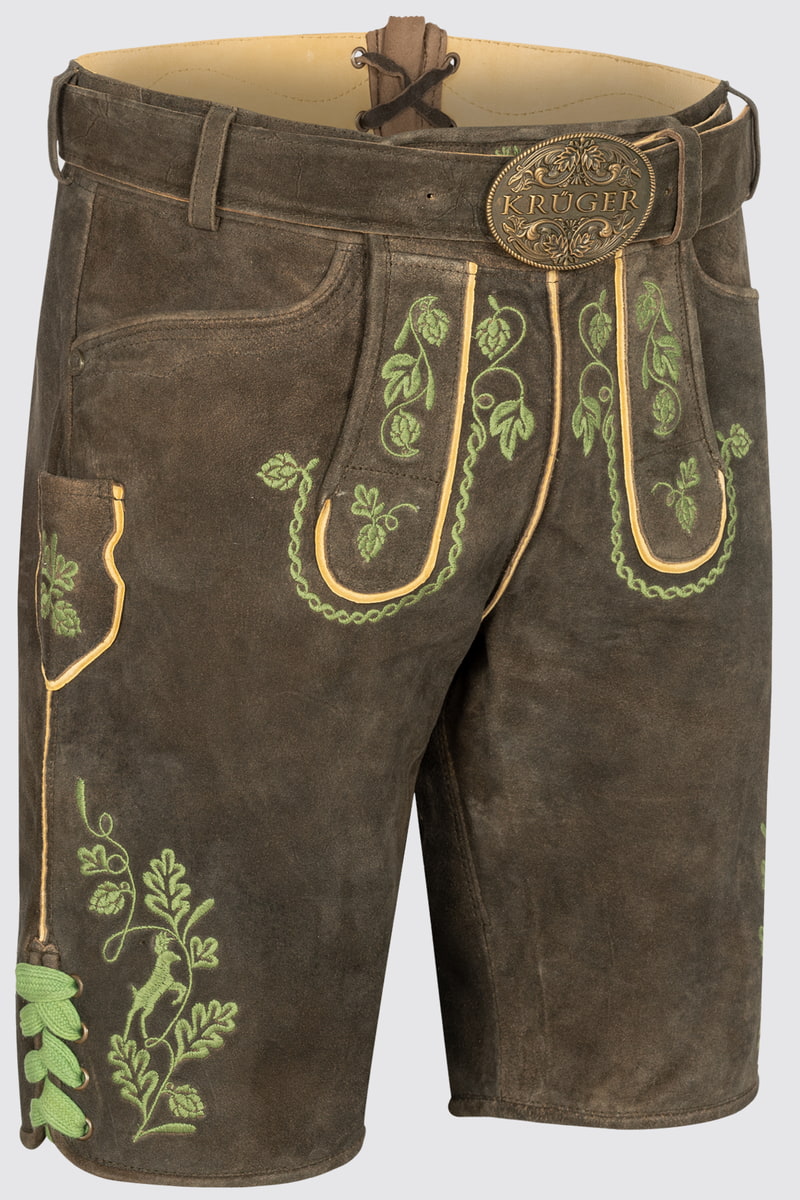 Lederhose Cassius with Belt