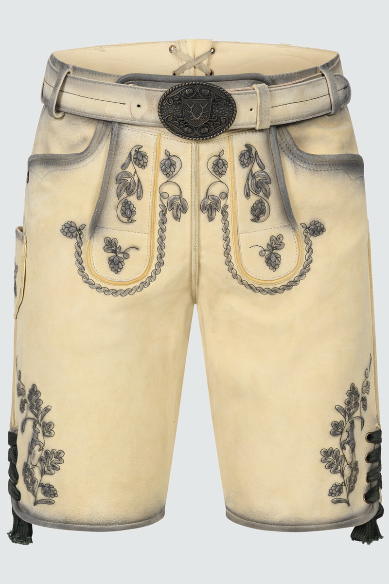 Lederhose Nolan mit Gürtel