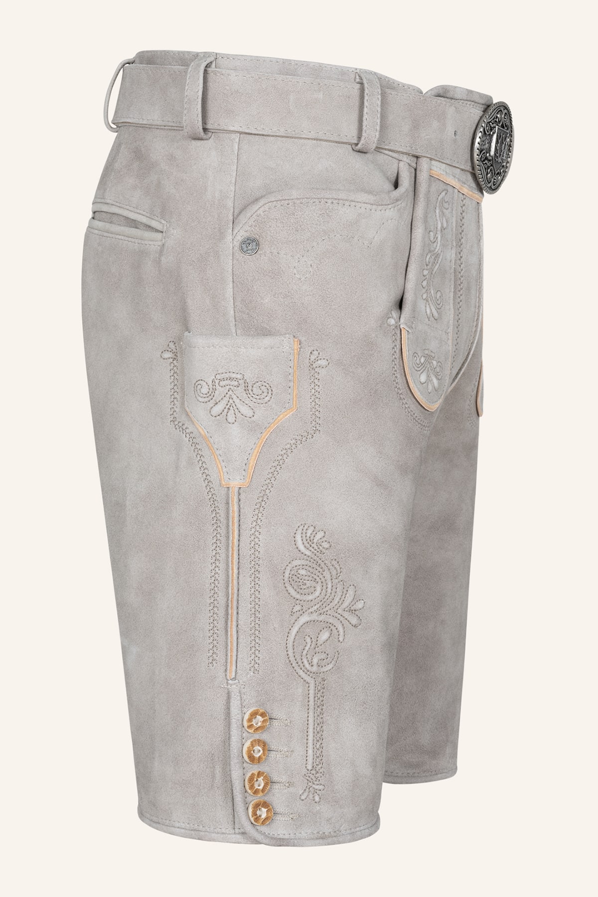Lederhose Namid mit Gürtel