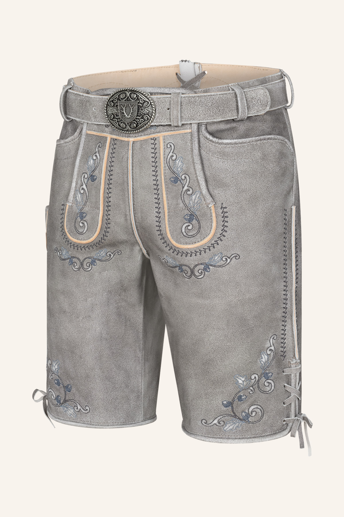 Lederhose Emir mit Gürtel