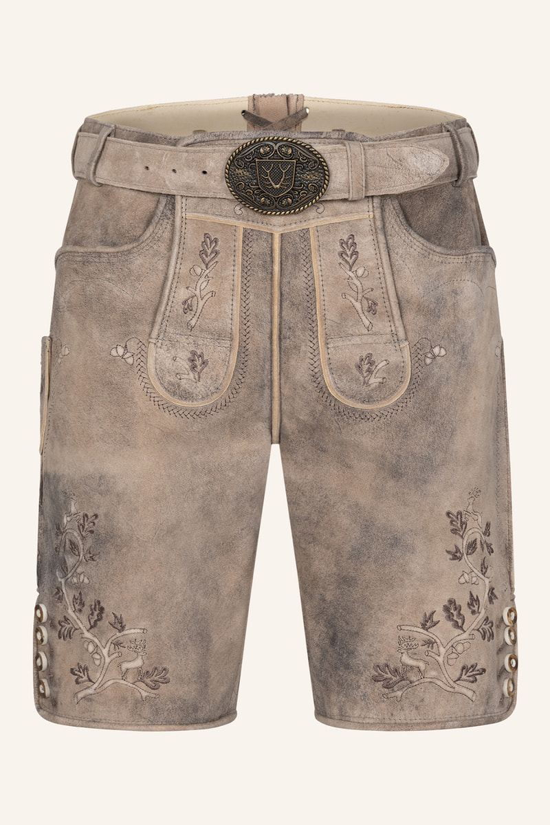 Lederhose Berno with belt