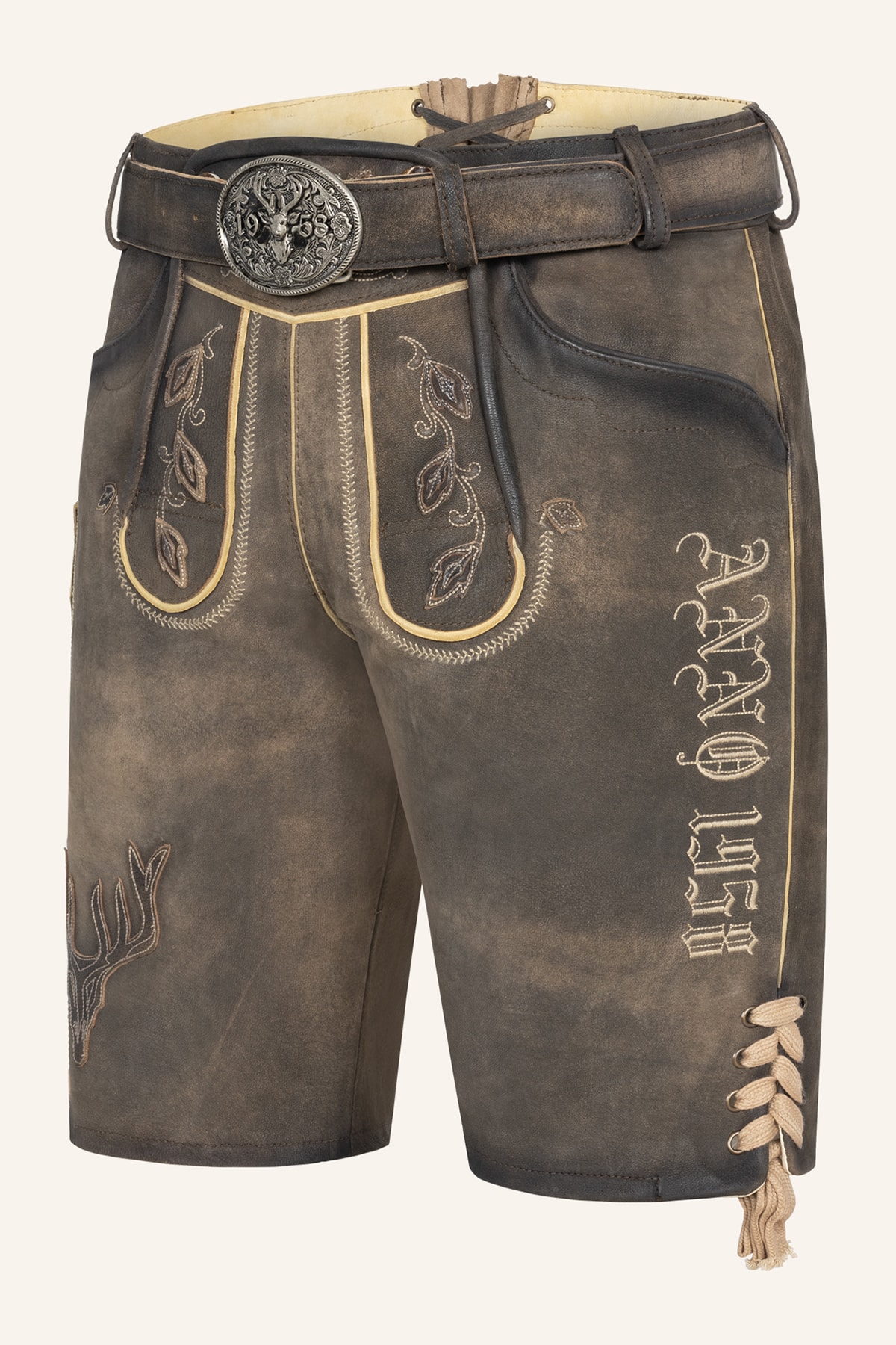 Lederhose Anno 1958 mit Gürtel