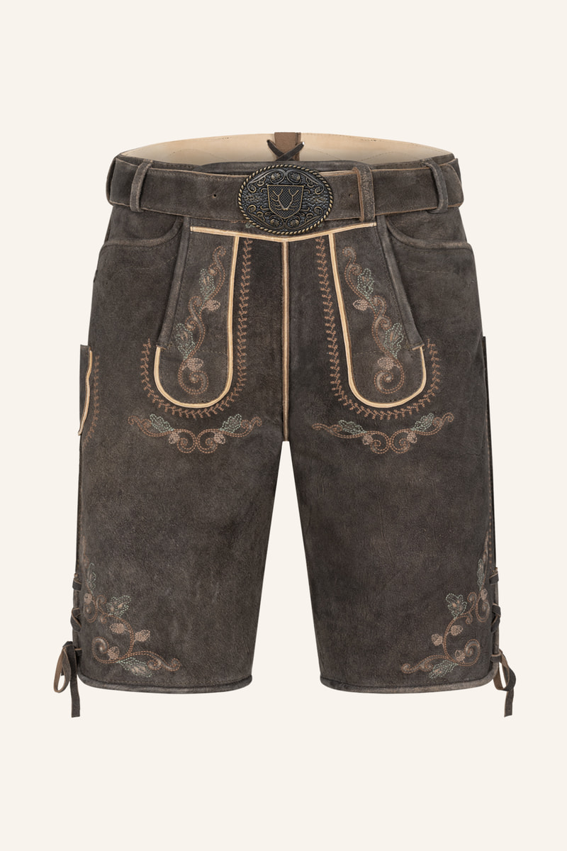 Lederhose Emir mit Gürtel