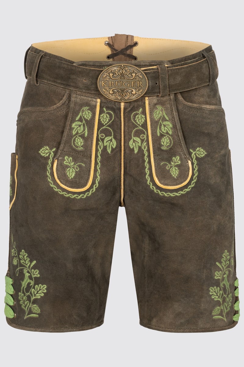 Lederhose Cassius with Belt