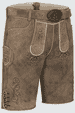 Lederhose Ralph mit Gürtel