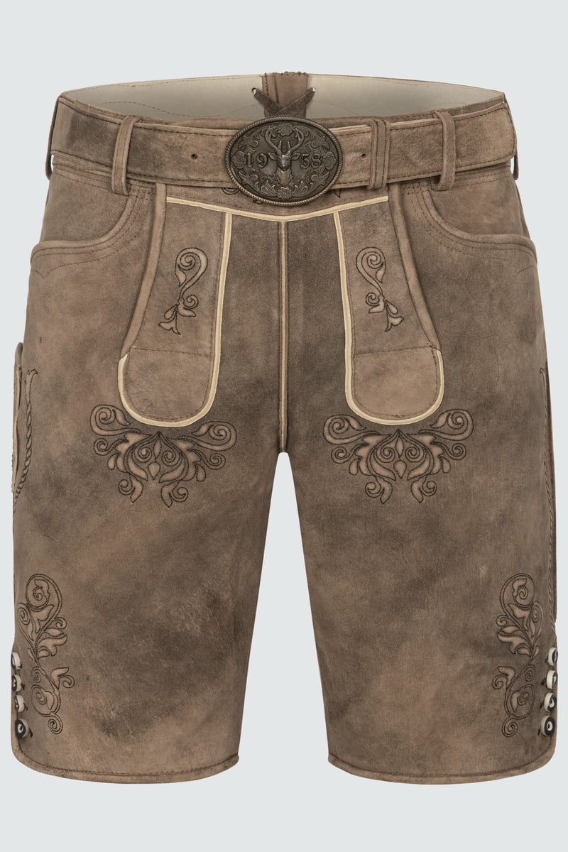 Lederhose Ralph mit Gürtel