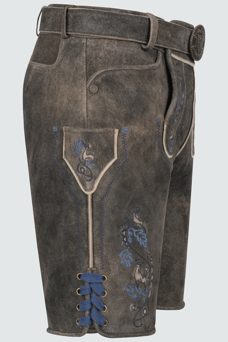 Lederhose Vasili mit Gürtel