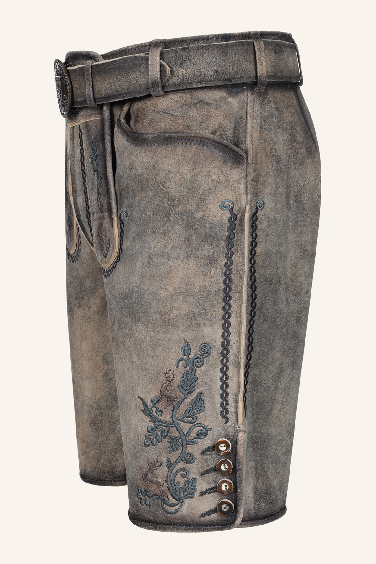 Lederhose Kaelion mit Gürtel
