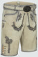 Lederhose Aric mit Gürtel