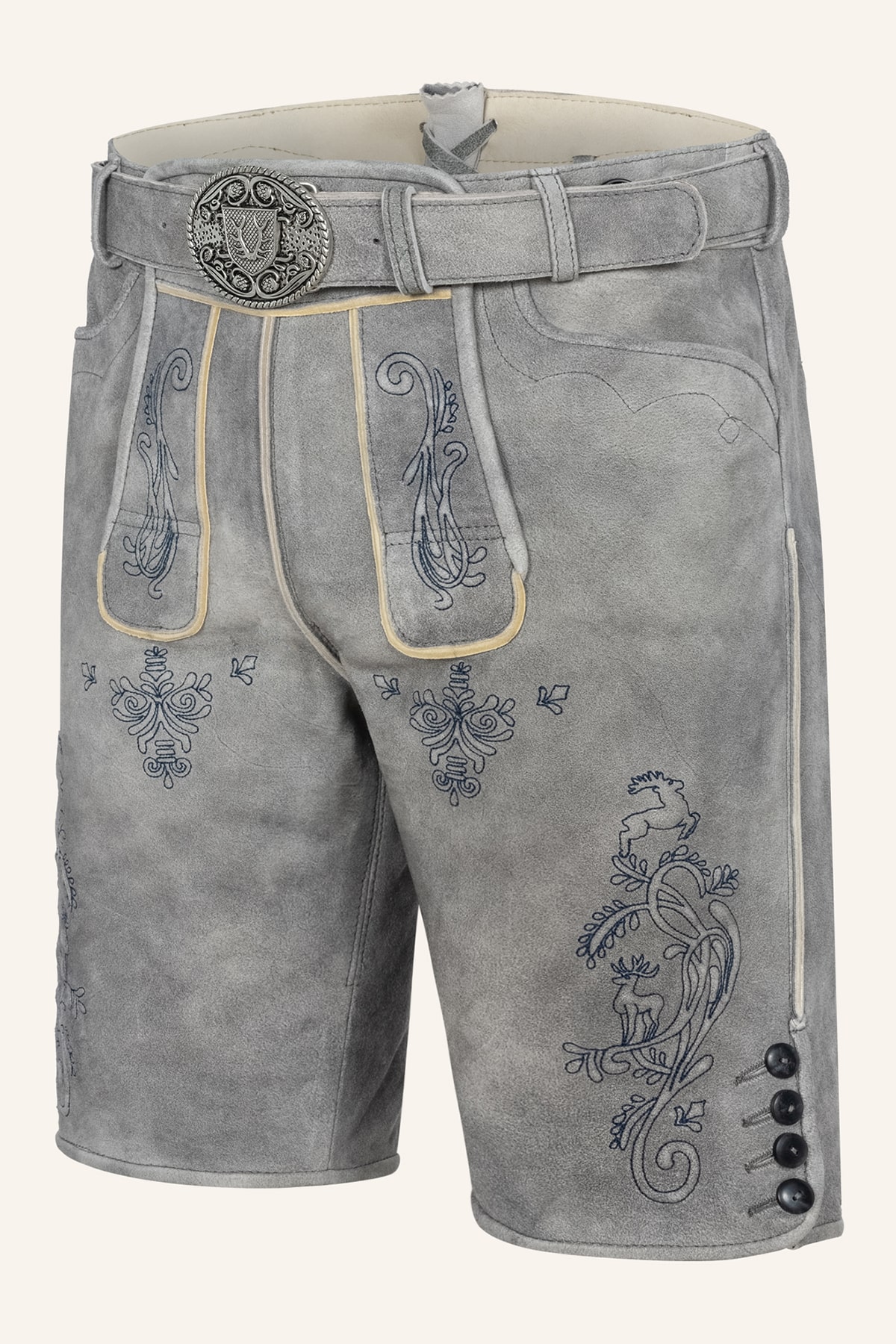 Lederhose Lucius with Belt