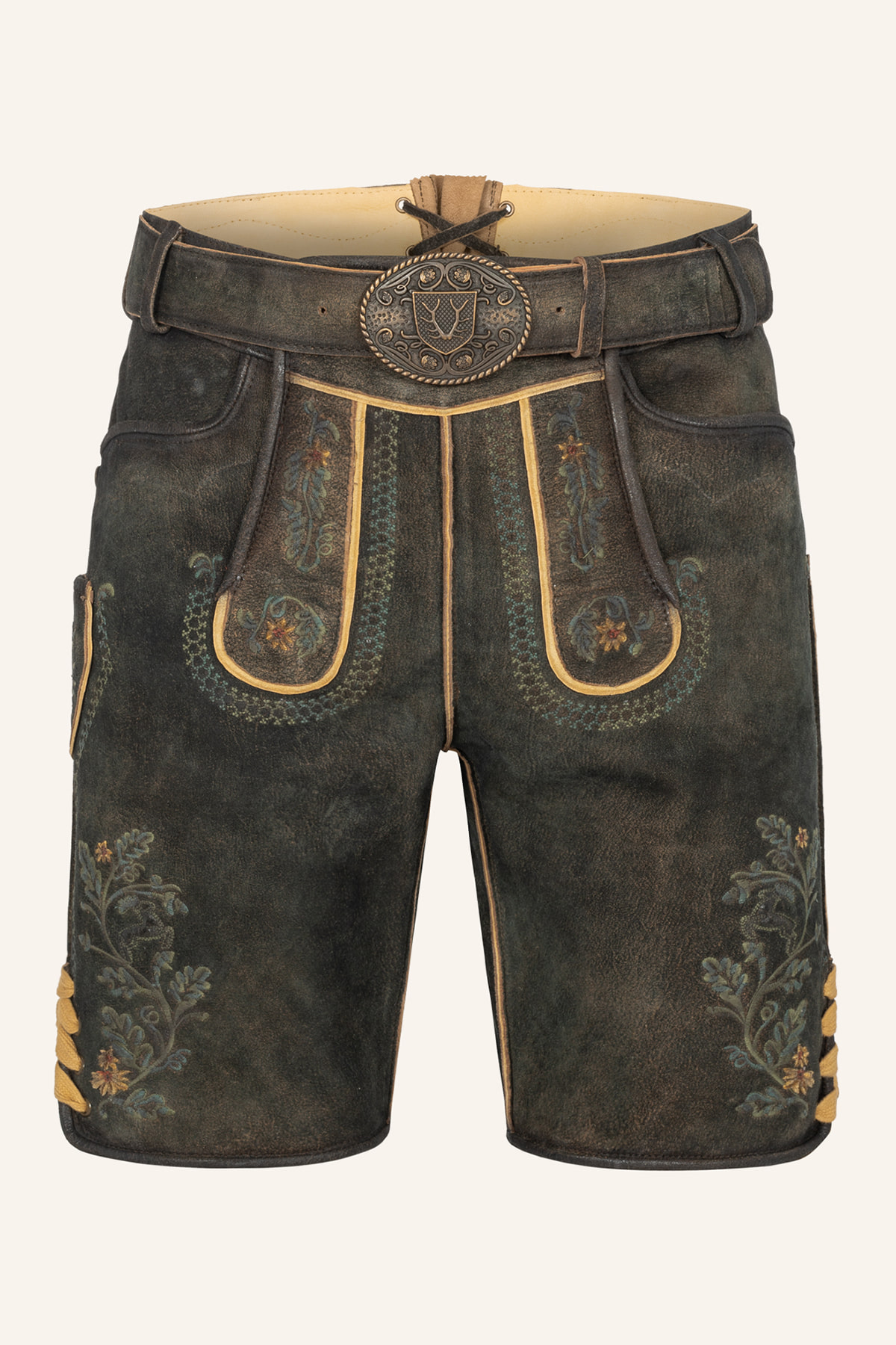 Lederhose Charlie mit Gürtel