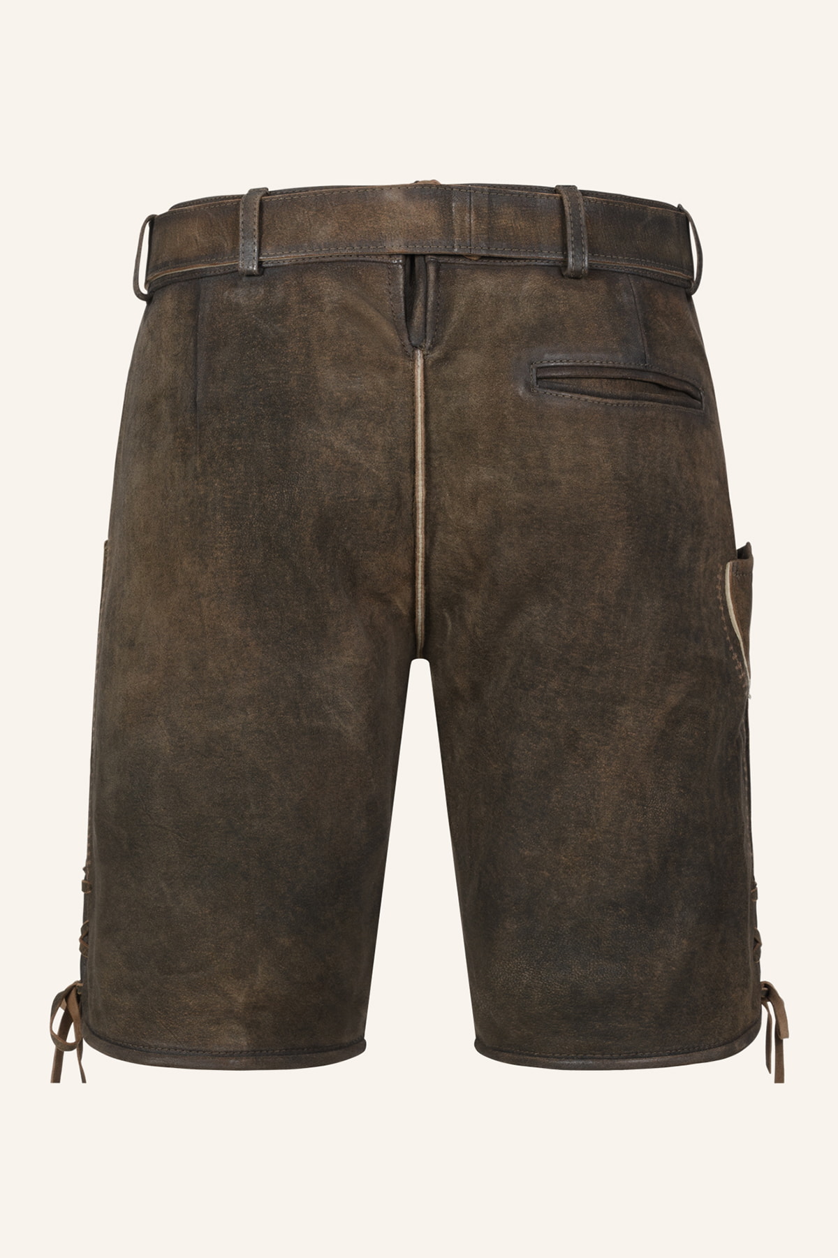 Lederhose Nikolas mit Gürtel