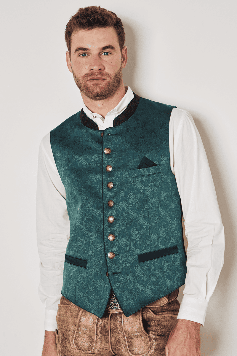 Trachten Waistcoat Kelvin in Kr ger Dirndl Online Shop