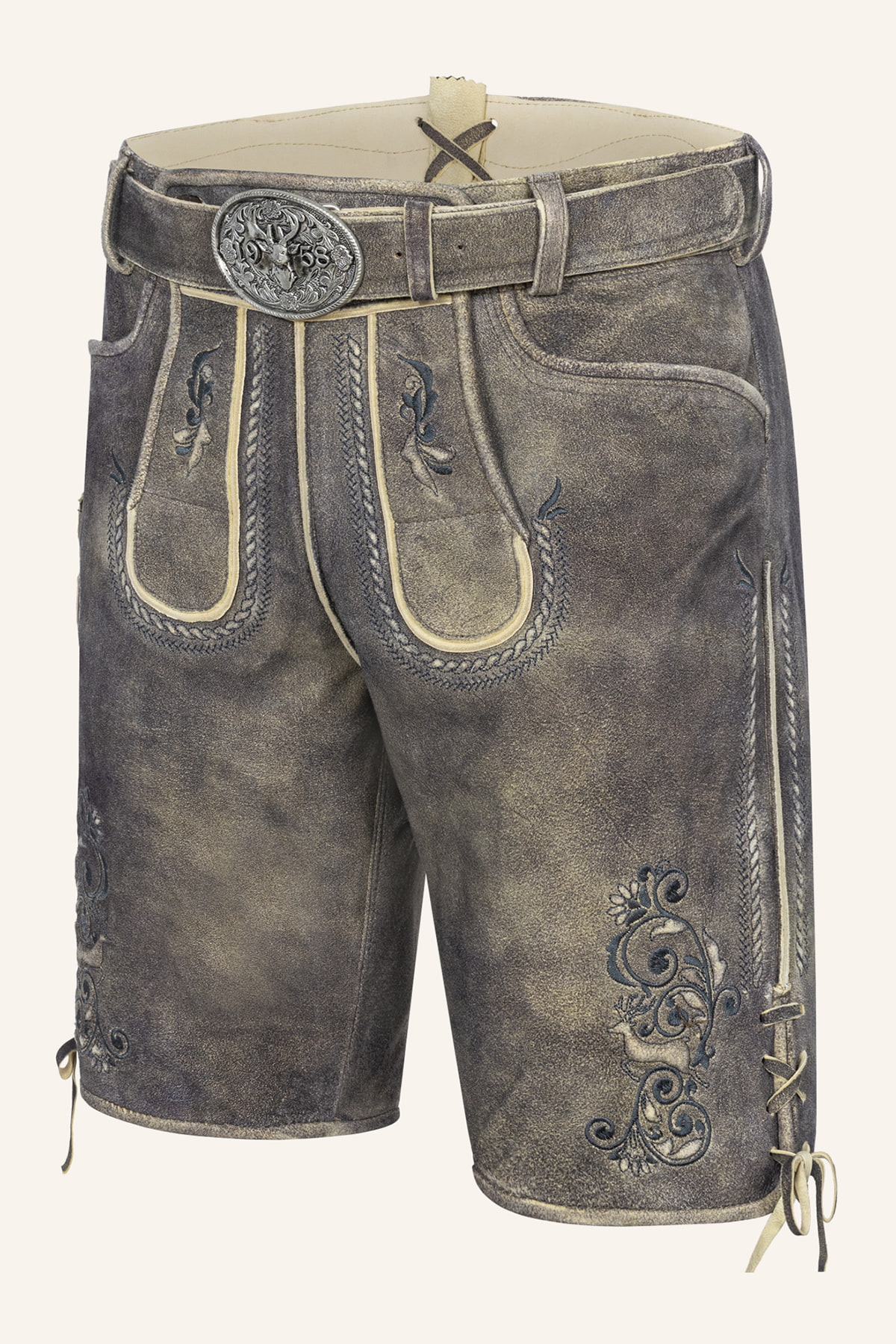 Lederhose Gideon with Belt
