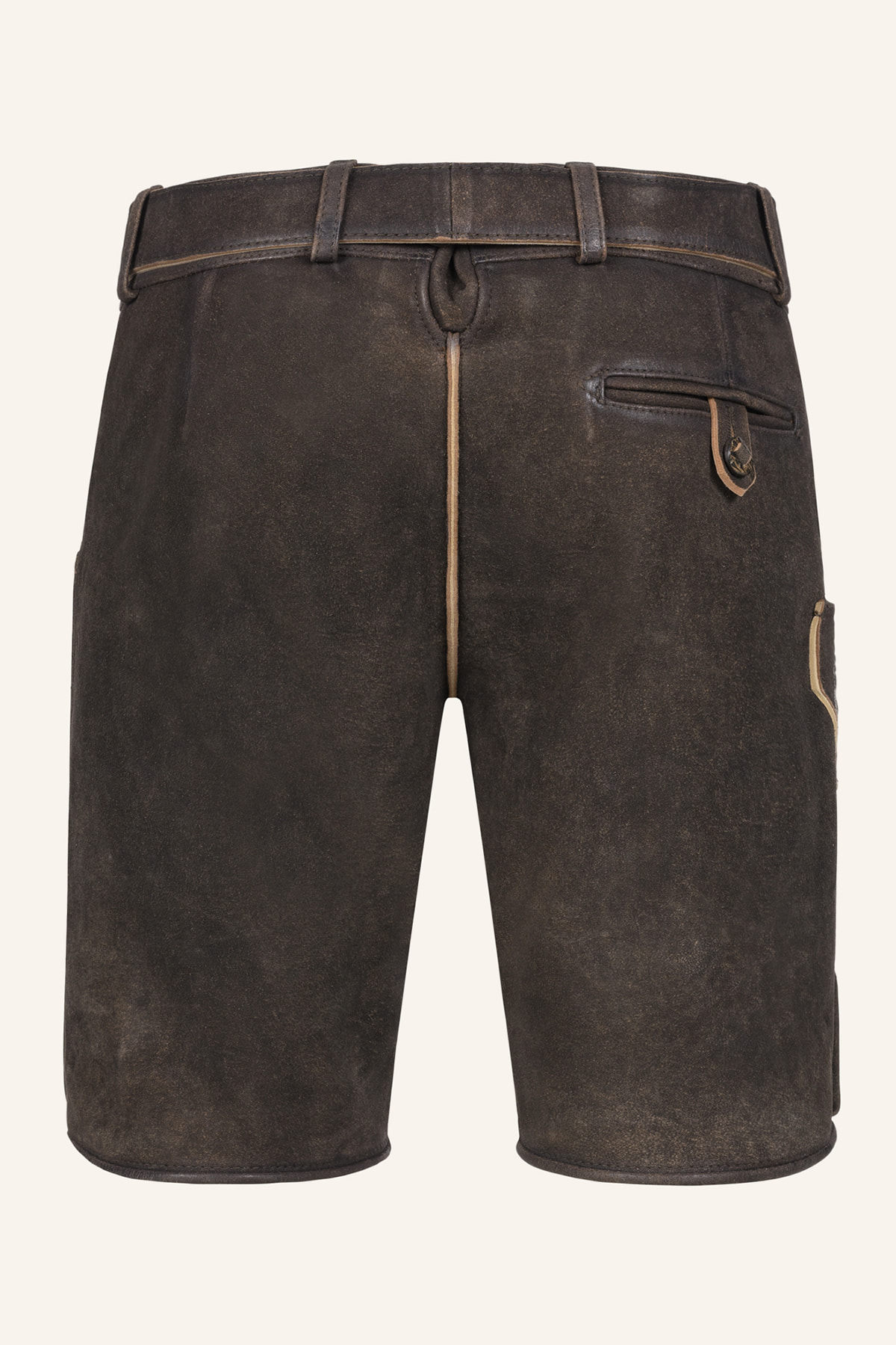 Lederhose Vinc mit Gürtel