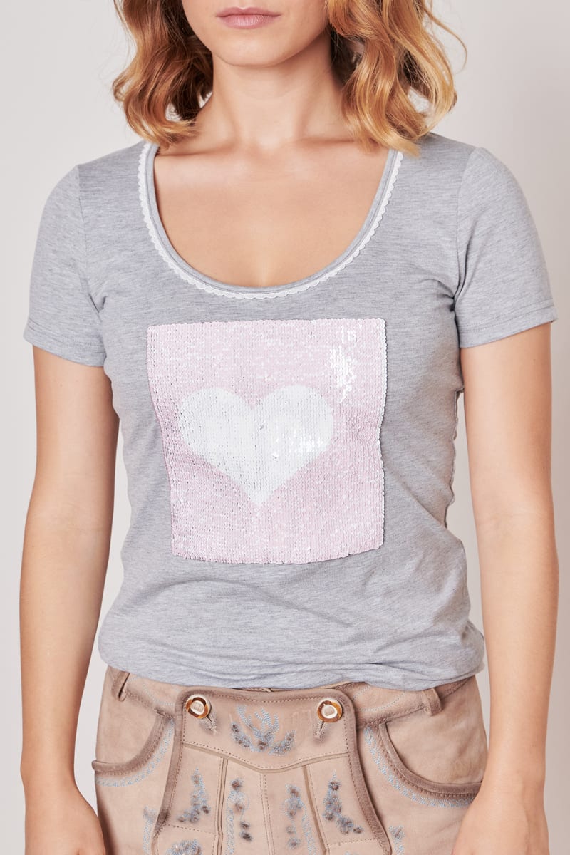 Trachten Shirt Heartbeat 