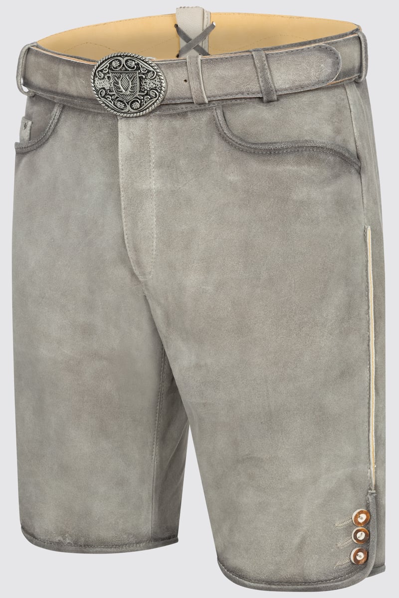 Lederhose Lorenzo mit Gürtel