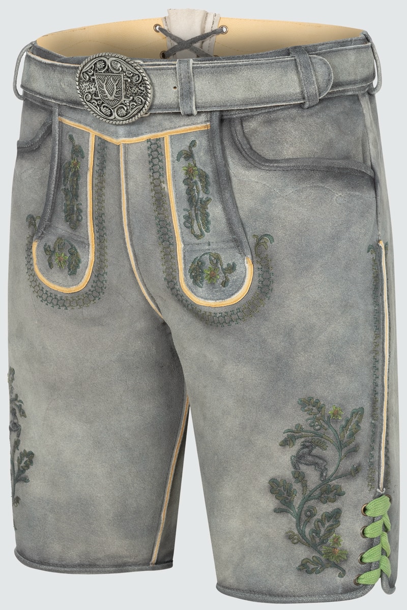 Lederhose Charlie mit Gürtel