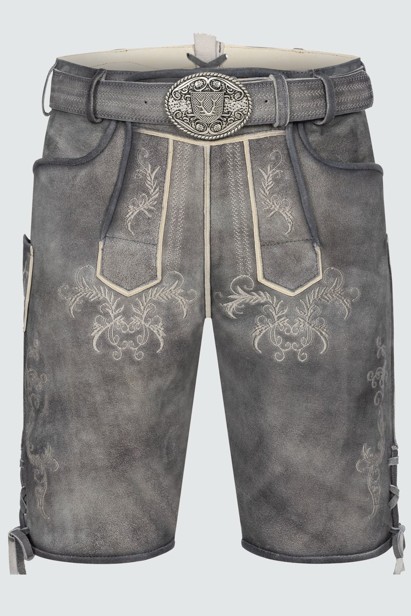 Lederhose Torin mit Gürtel