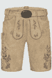 Lederhose Milian mit Gürtel
