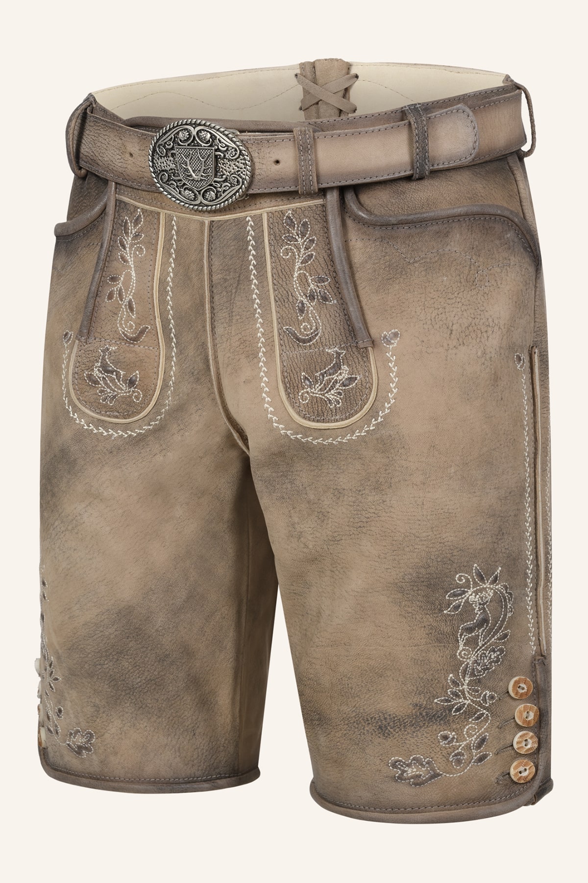 Lederhose Wincent with belt