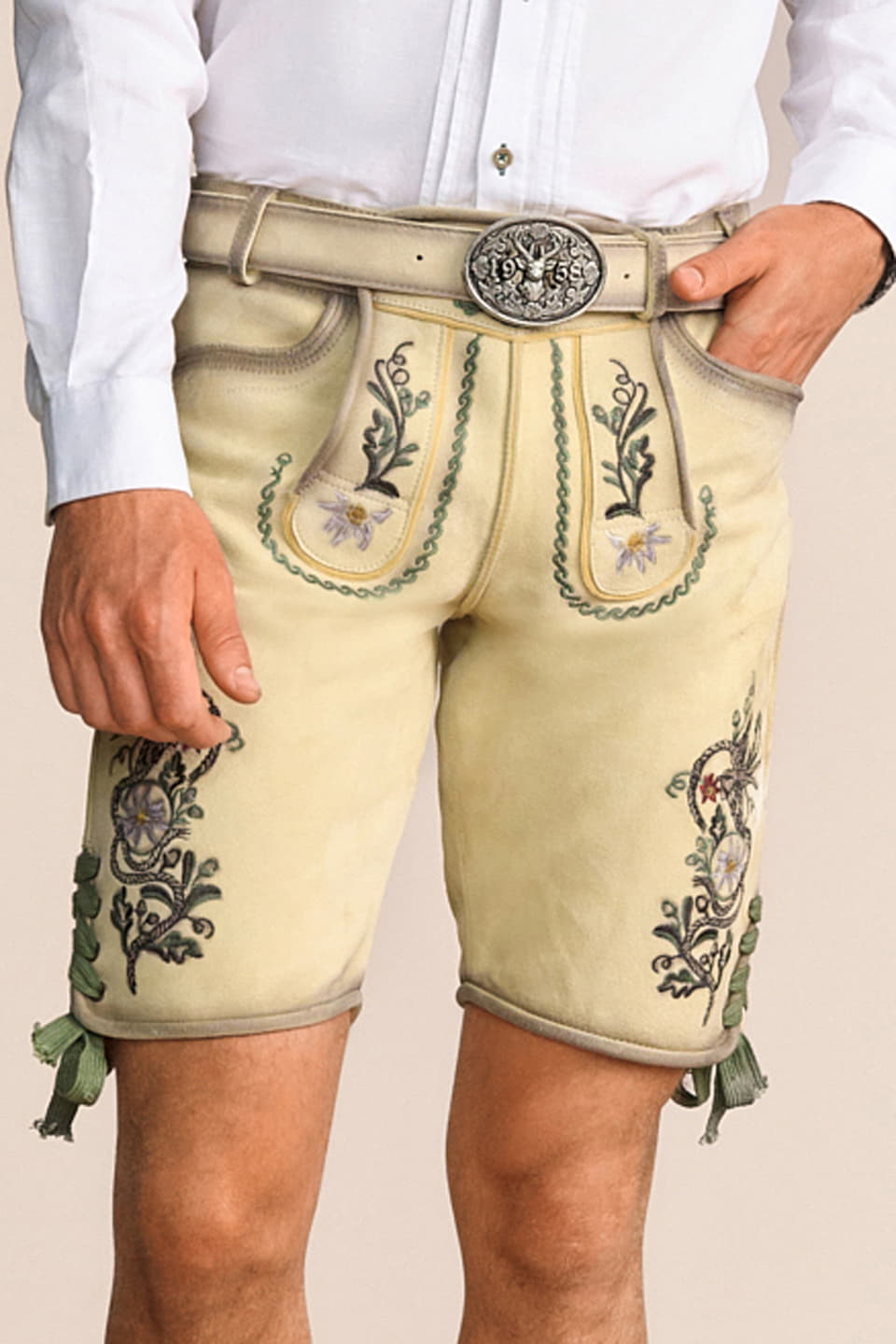 Lederhose Darian with belt