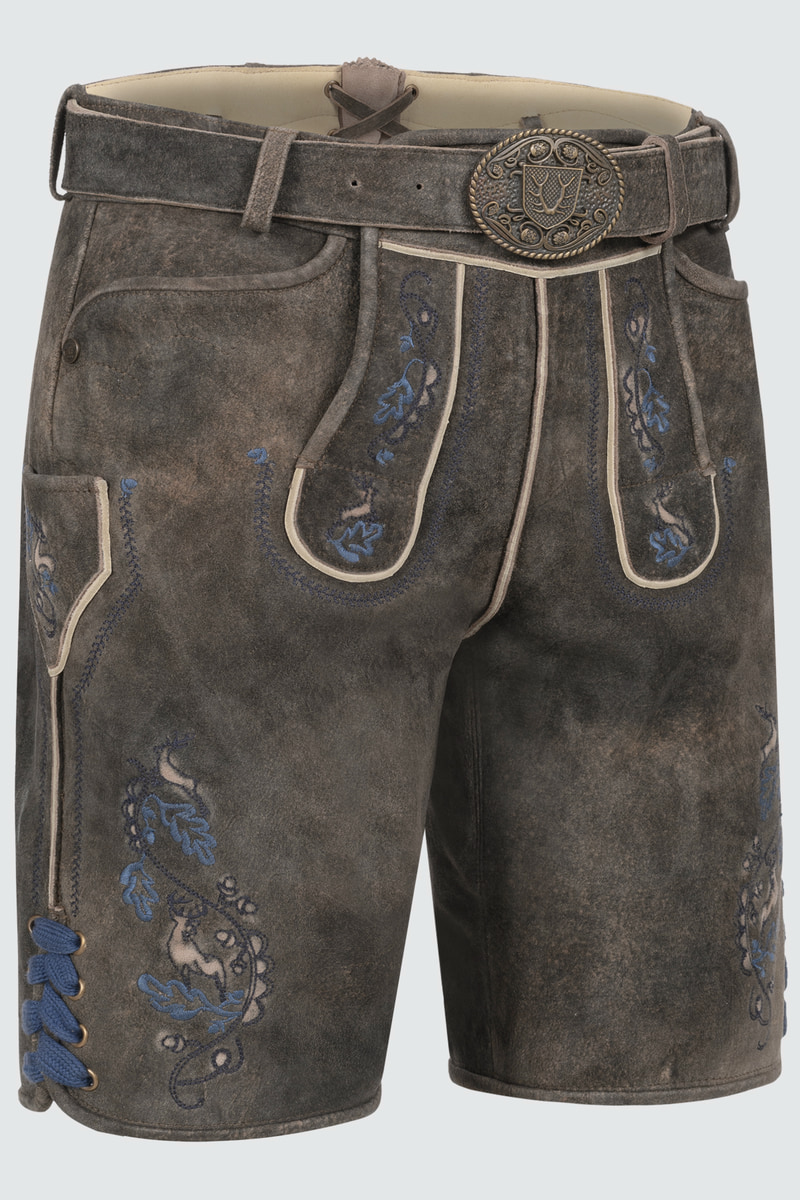 Lederhose Vasili mit Gürtel