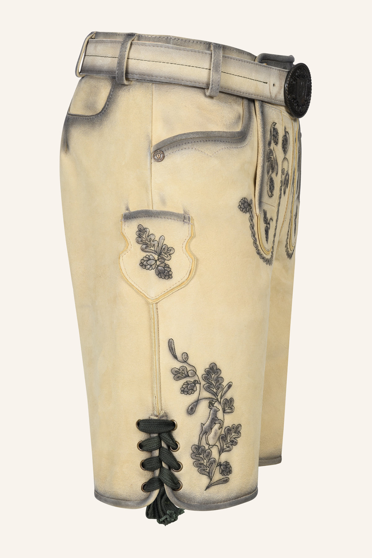 Lederhose Nolan with Belt